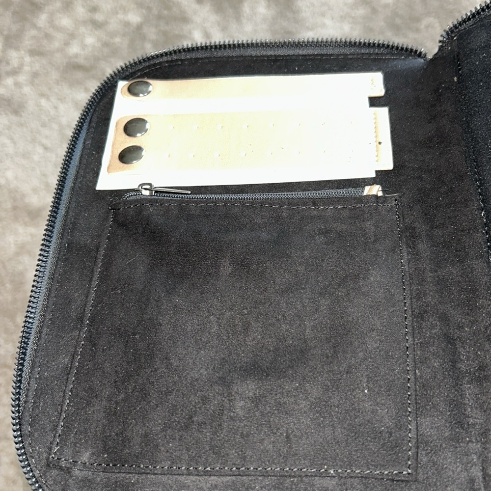 Halston Gold Zip-Around Case - Picture 2 of 4